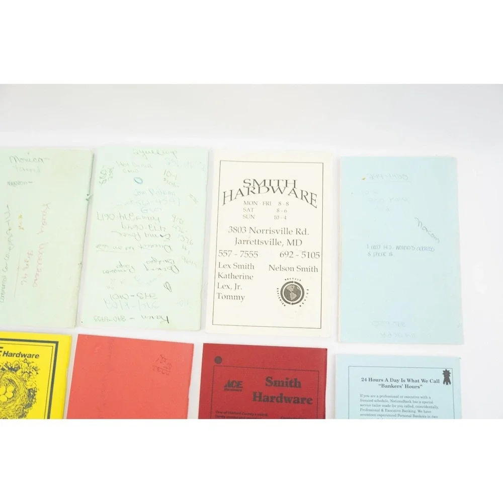 (Lot of 12) St. James Academy‎ Directory & Handbook 1994-2000, Monkton Maryland